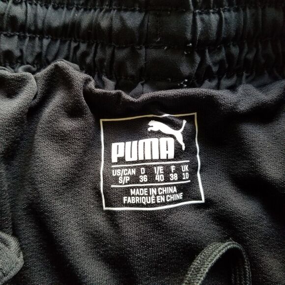 Puma Women's Black Active Shorts w/Pockets Size Small 3" Inseam - Picture 3 of 8